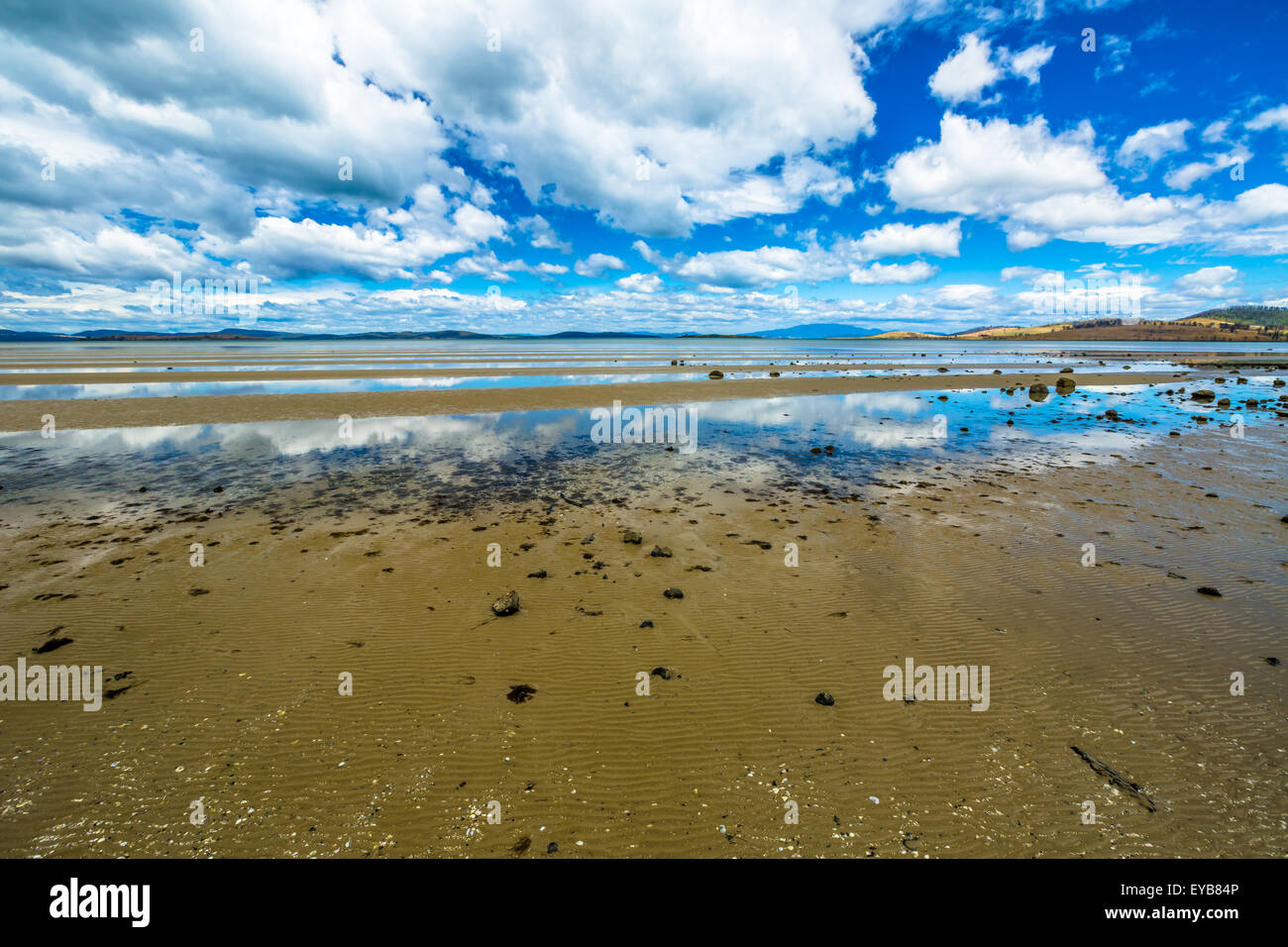 Dunalley Tasman Halbinsel Stockfoto