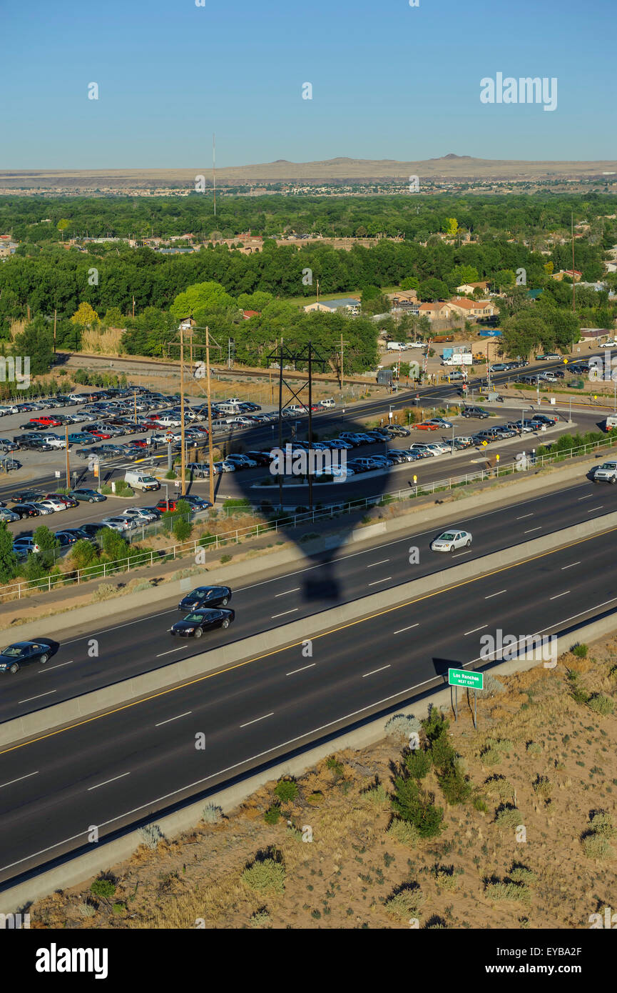 Heißluftballon. Albuquerque, New Mexico. USA Stockfoto