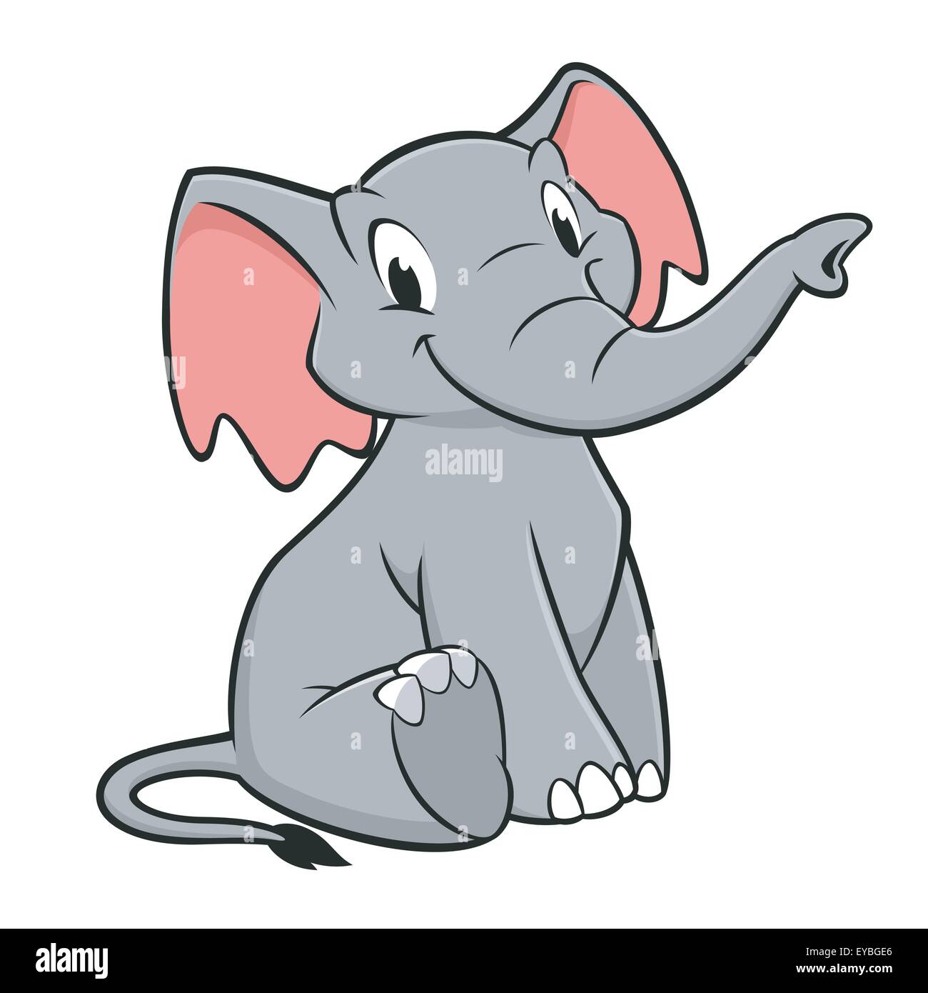 Cartoon Elefant Stock Vektor