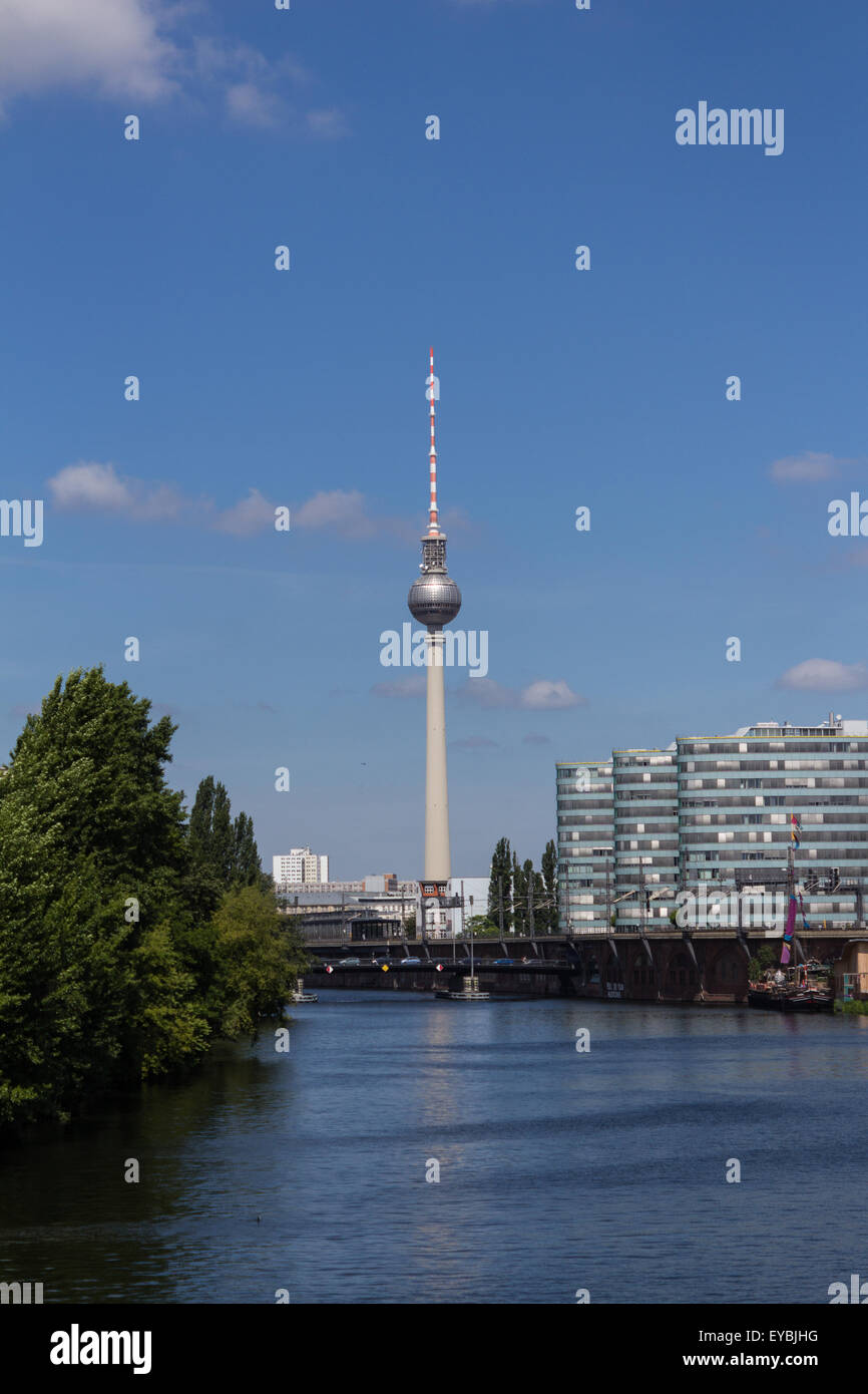 Fernsehturm, Berlin Deutschland Stockfoto