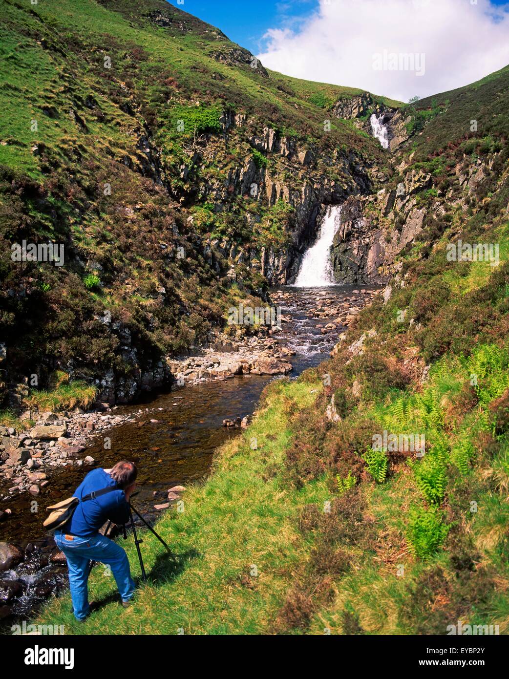 Moffat, Schottland; Landschaftsfotograf Stockfoto