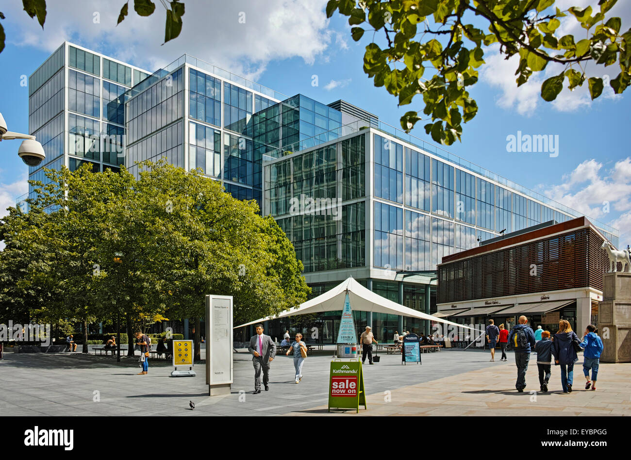 Bishops Square Spitalfields Stockfoto