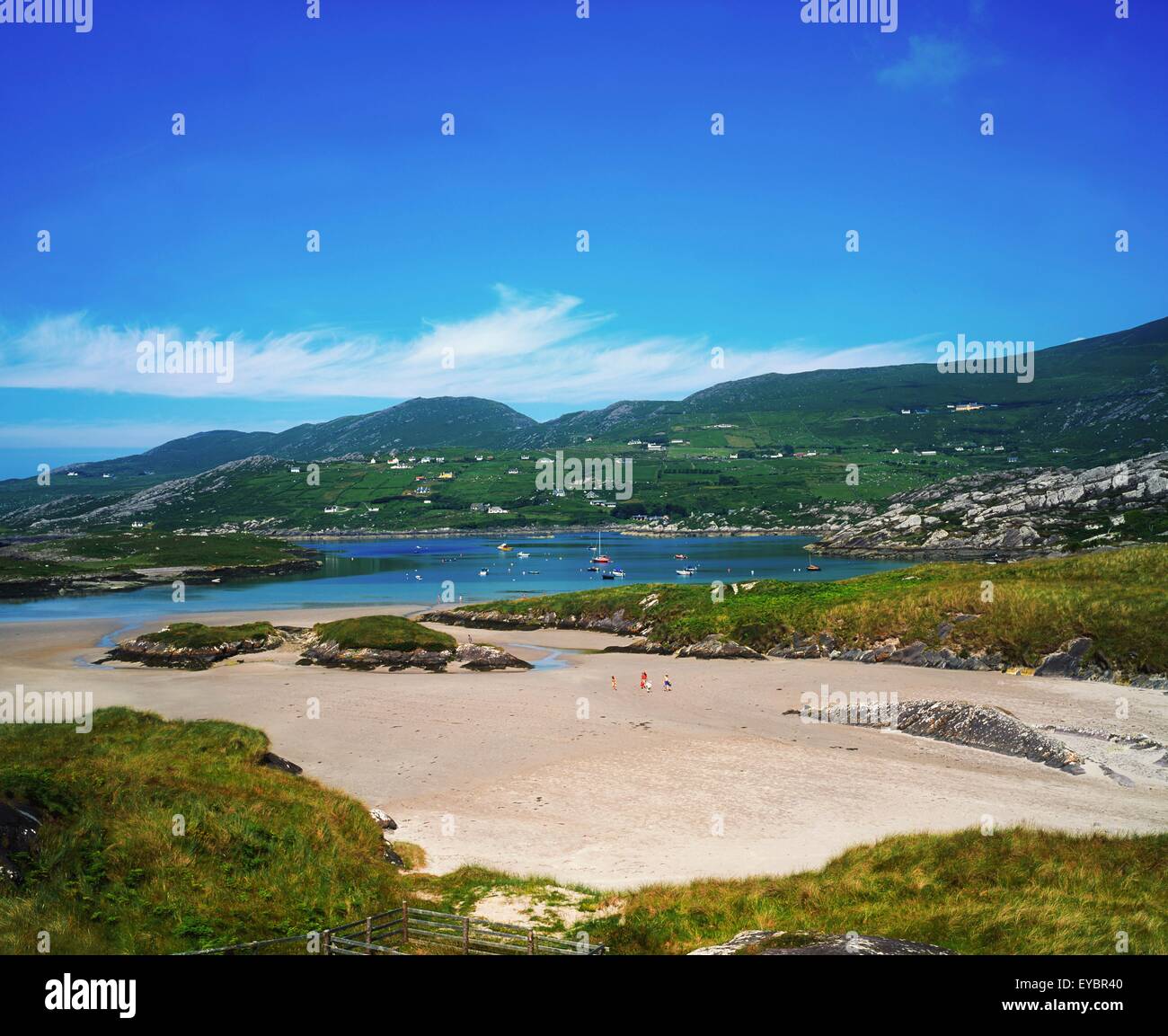 Derrynane, Co Kerry, Irland; Strand In der Ring Of Kerry Stockfoto
