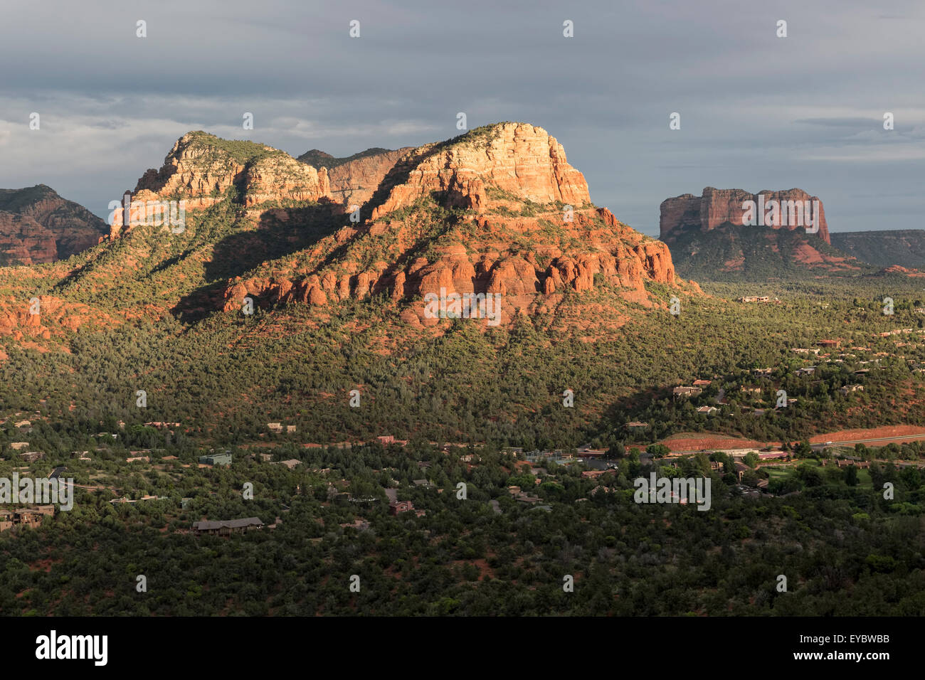 Reizvolle Aussicht Sedona, Arizona Stockfoto