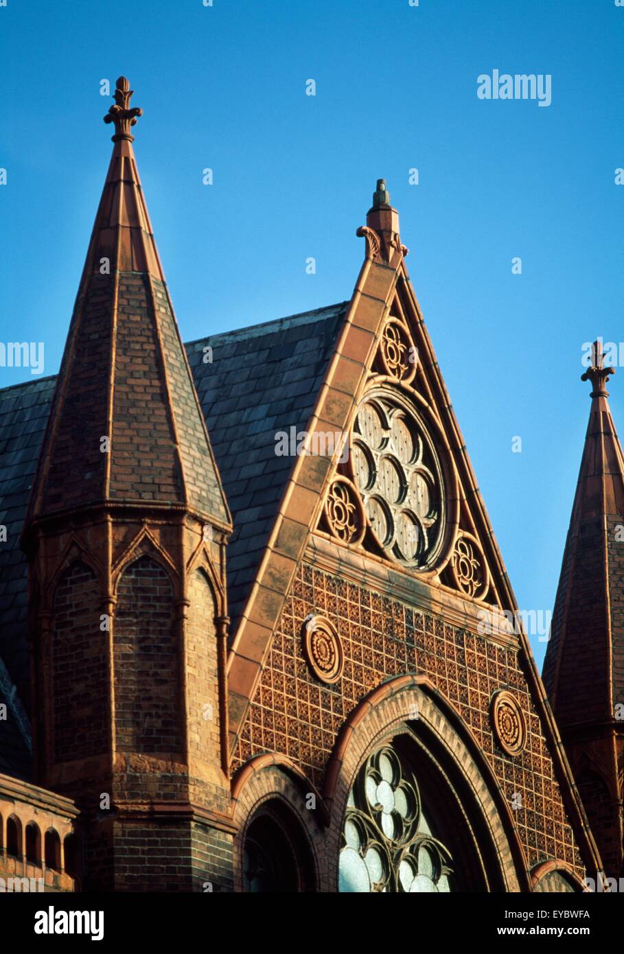 South Great George Street, Dublin, Co. Dublin, Irland; Eine Kirche In Dublin Stockfoto