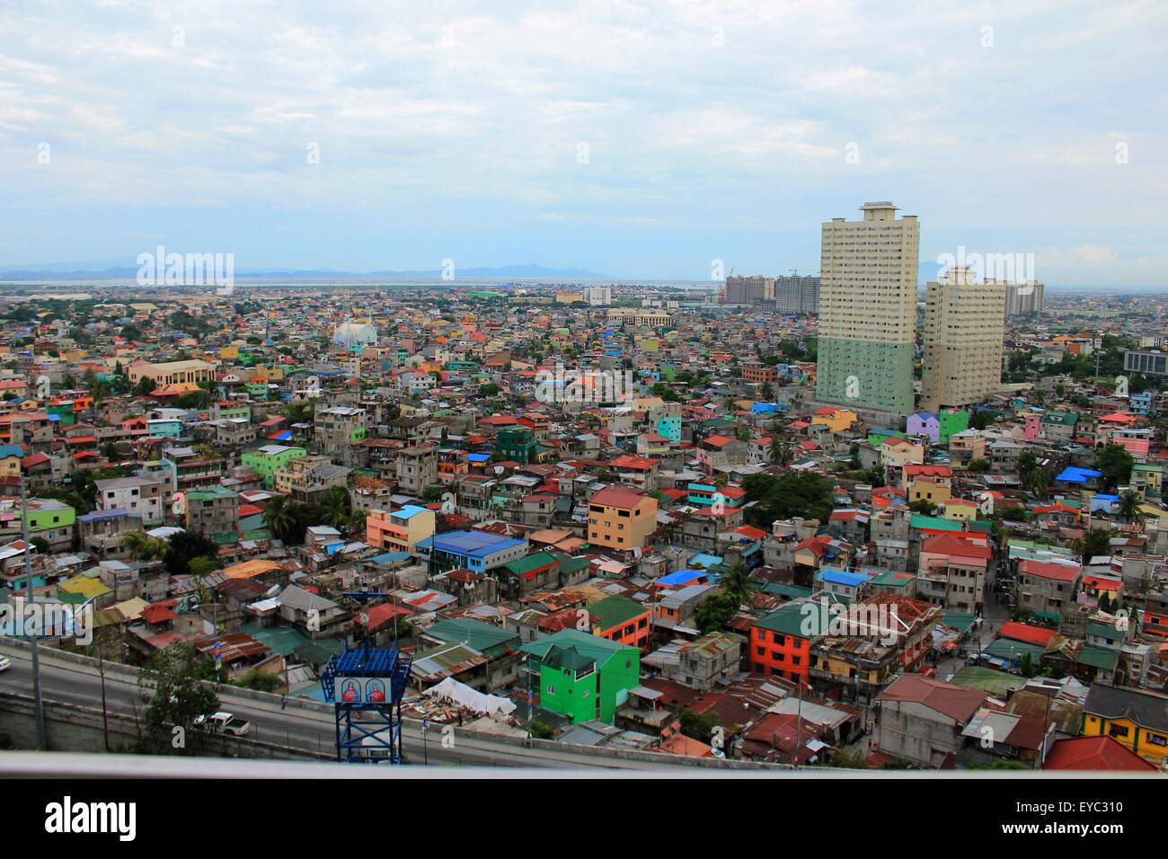 Taguig City Slams, Manila, Philippinen Stockfoto