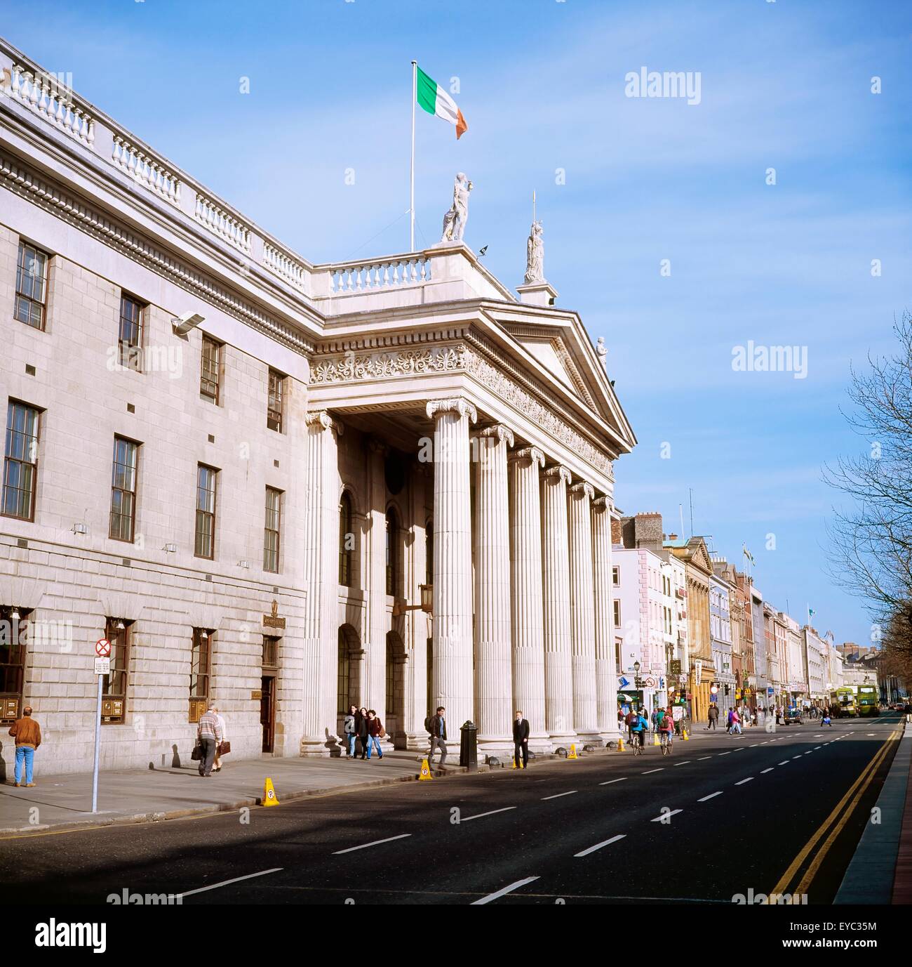 Dublin City, Co Dublin, Irland, General Post Office, O' Connell Street Stockfoto