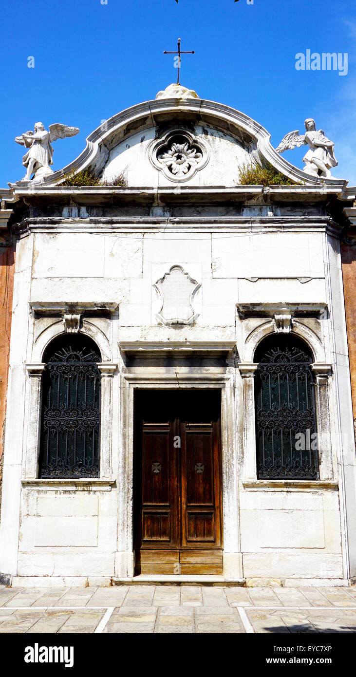 alte Kirche Gebäude-Architektur in Murano, Venedig, Italien Stockfoto