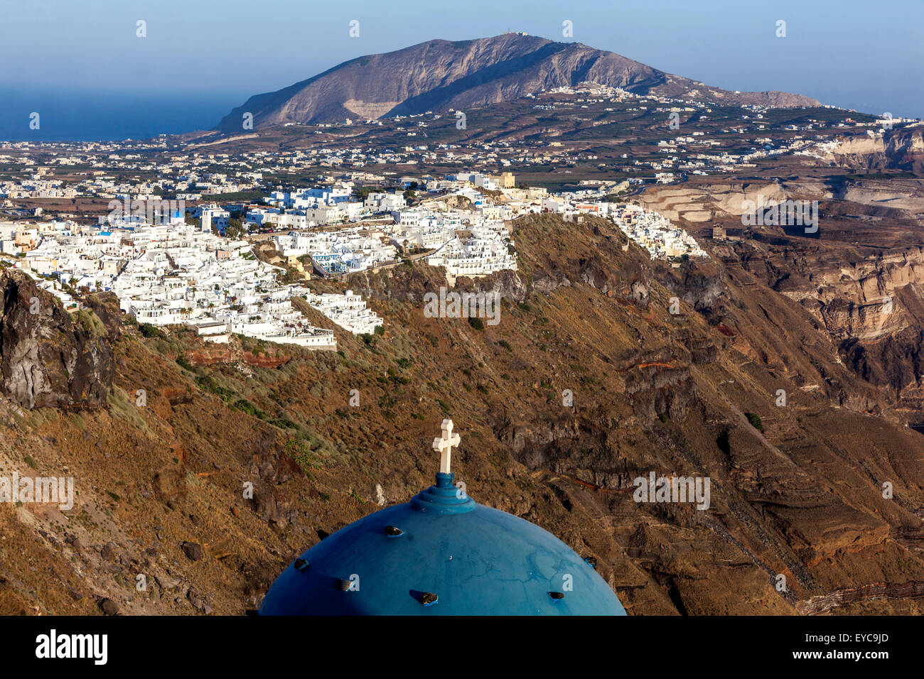 Thira Santorini, Kykladen, griechische Inseln, Griechenland Stockfoto