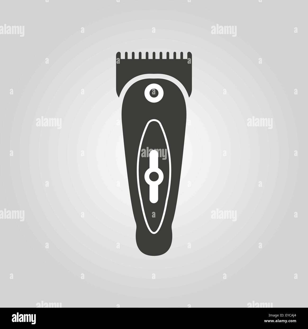 Der Haarschneider-Symbol. Rasierer-Symbol. Wohnung Stock-Vektorgrafik -  Alamy