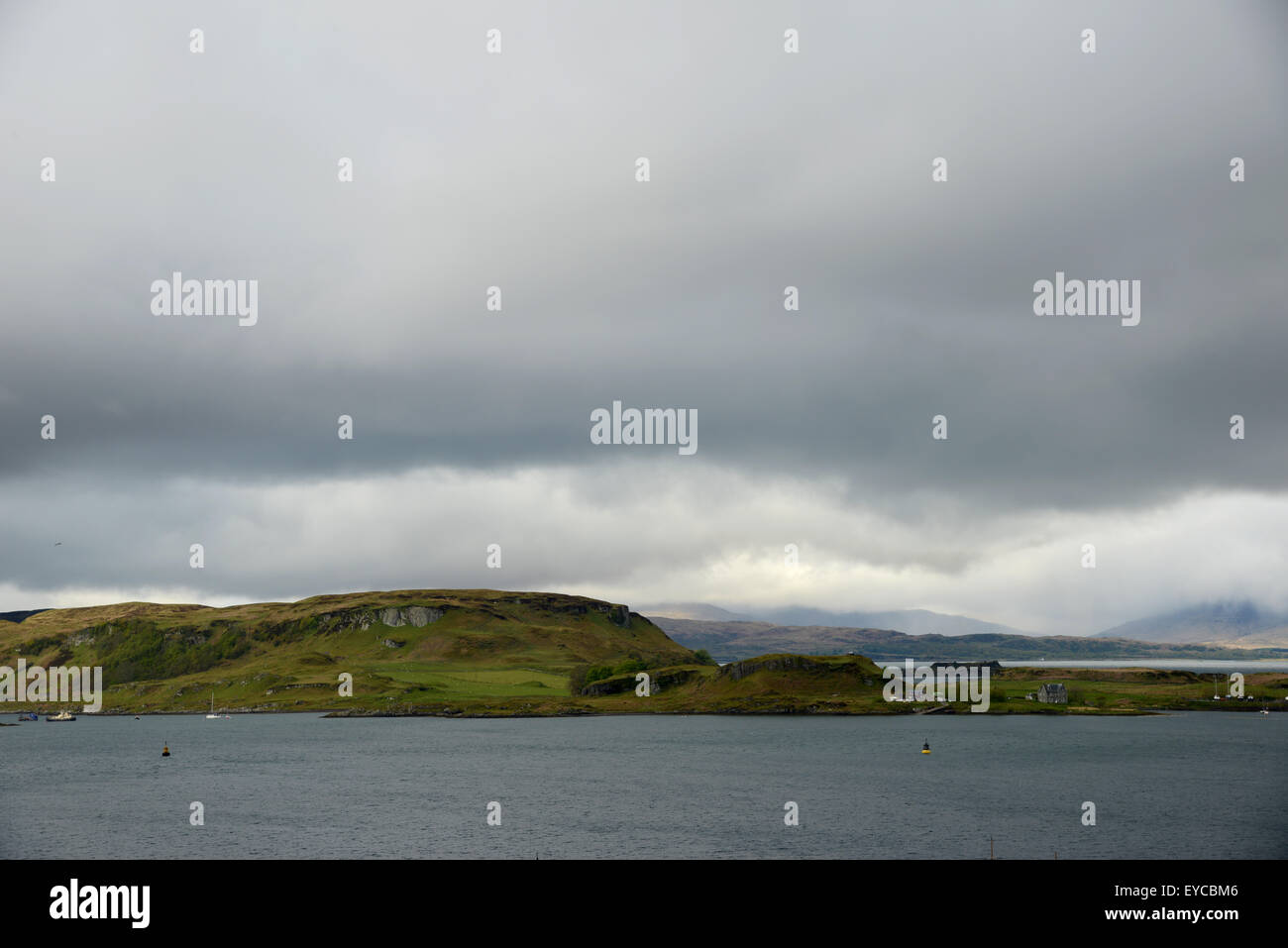 Oban, Schottland Blick auf Ardantrive Bay. Stockfoto