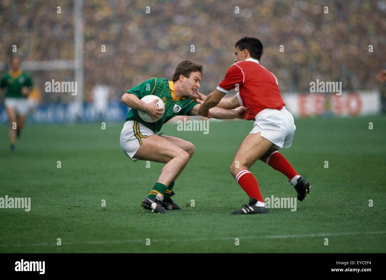 Gälischer Fußball, Meath V., Kork (rot) Stockfoto