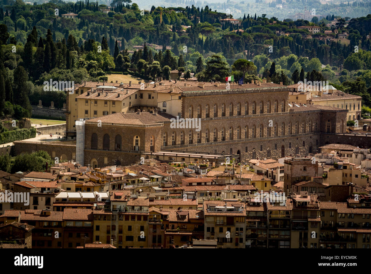 Pitti Palace, Florenz, Italien, Stockfoto