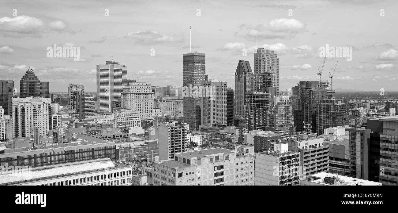 Ansicht der Stadt Montreal Stockfoto
