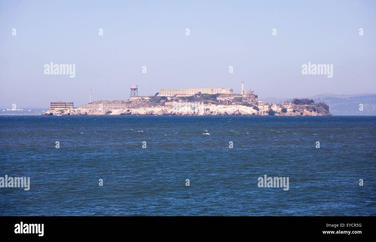 San Francisco-Alcatraz Stockfoto