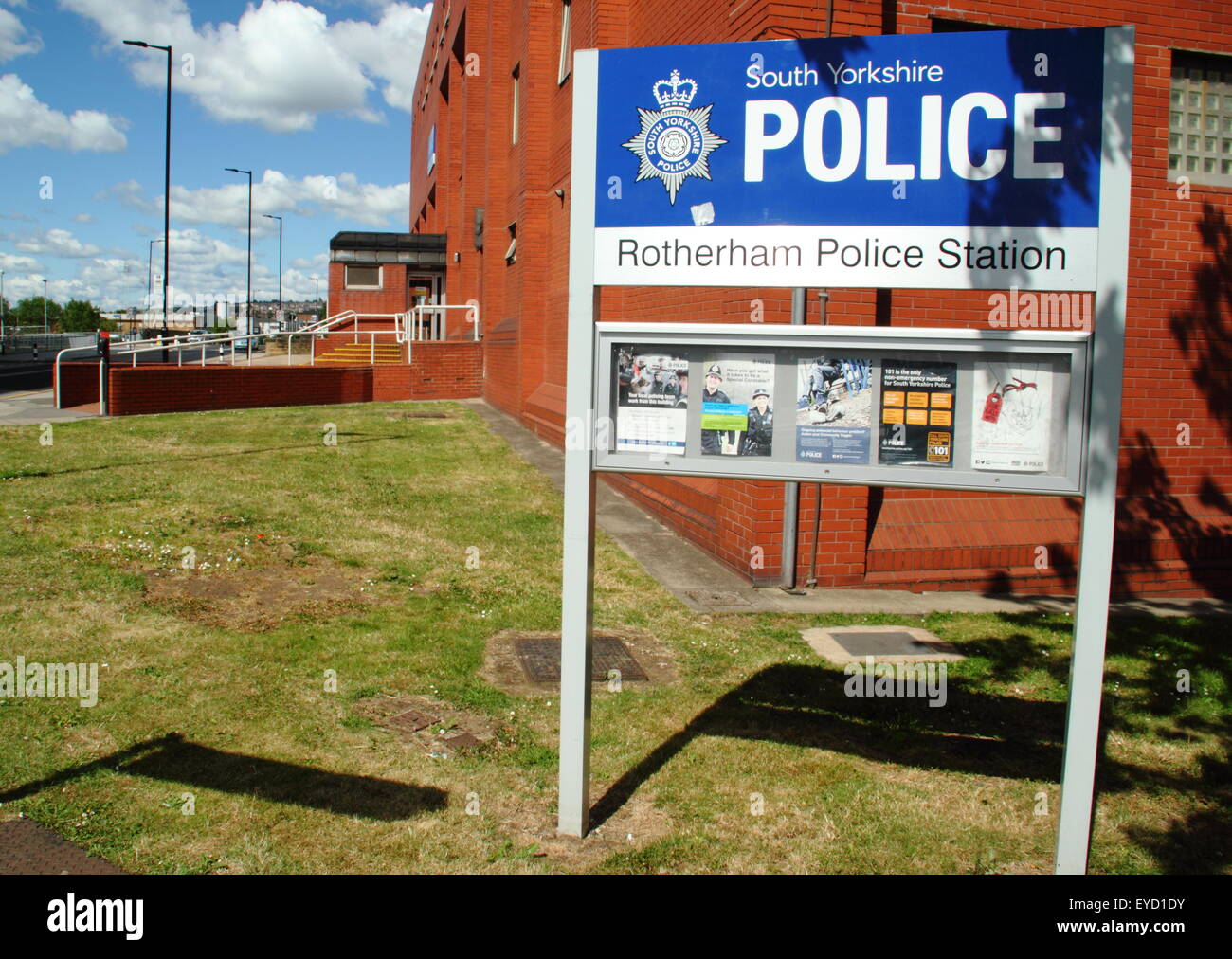 Rotherham Polizei Talenteshow, Main Street, Rotherham, South Yorkshire, England UK Stockfoto