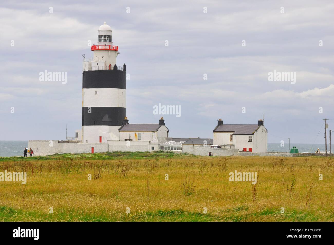 Hook Head Lighthouse, gelegen auf der Halbinsel Hook, County Wexford, Irland. Stockfoto