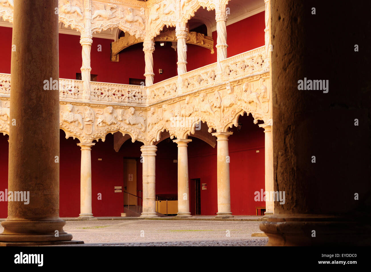 Palacio del Infantado. Guadalajara, Spanien. Stockfoto