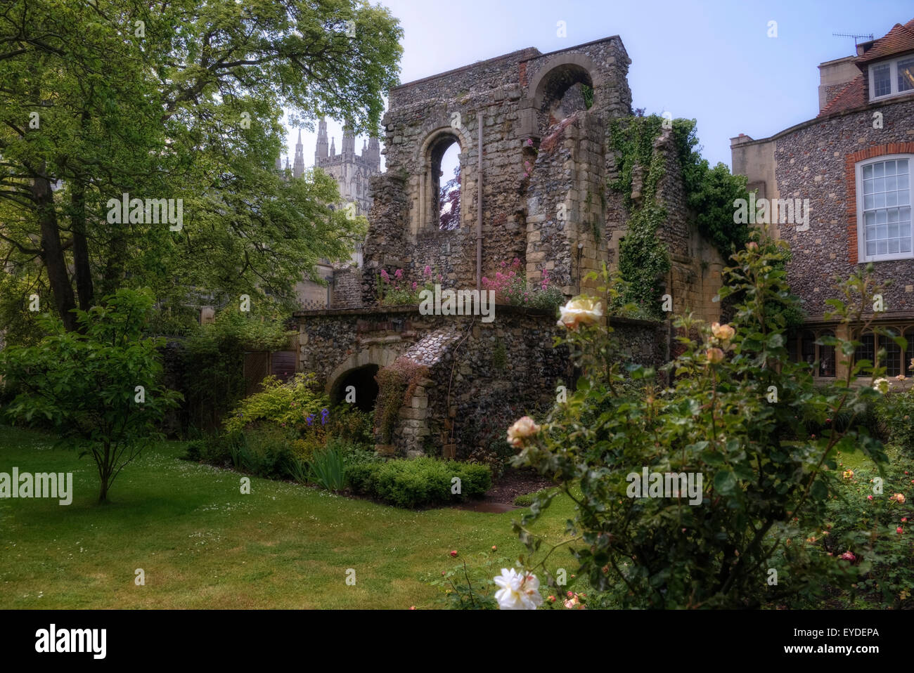 Die Kathedrale von Canterbury, Canterbury, Kent, England, Vereinigtes Königreich Stockfoto