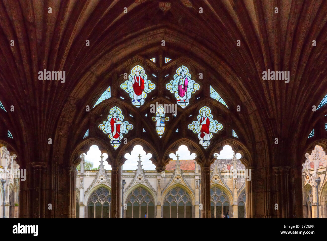 Die Kathedrale von Canterbury, Canterbury, Kent, England, Vereinigtes Königreich Stockfoto