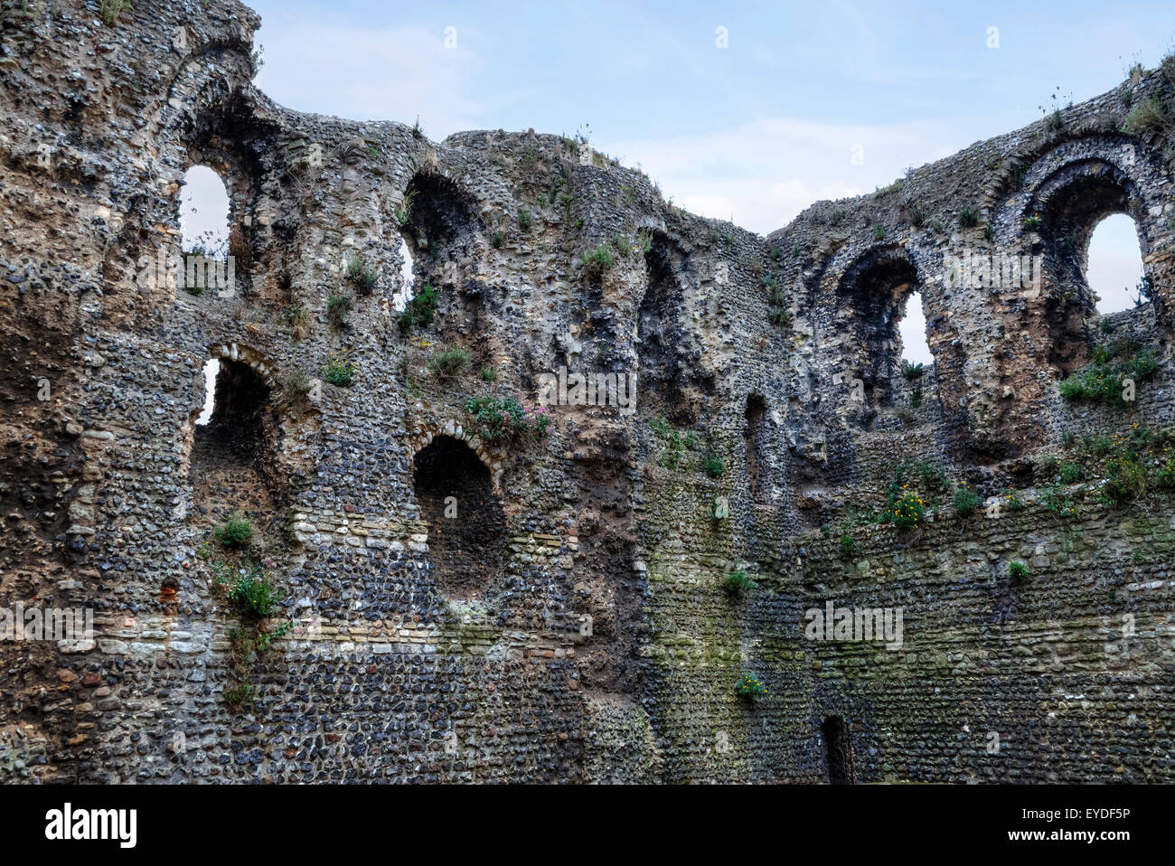 Canterbury Castle, Kent, England, Vereinigtes Königreich Stockfoto