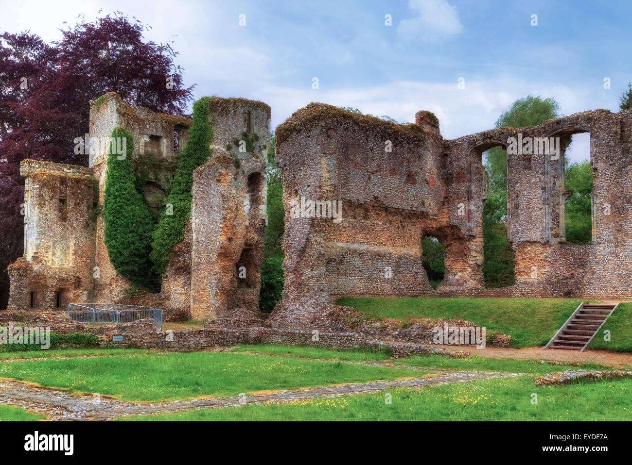 Bischofspalast Waltham, Hampshire, England, Vereinigtes Königreich Stockfoto