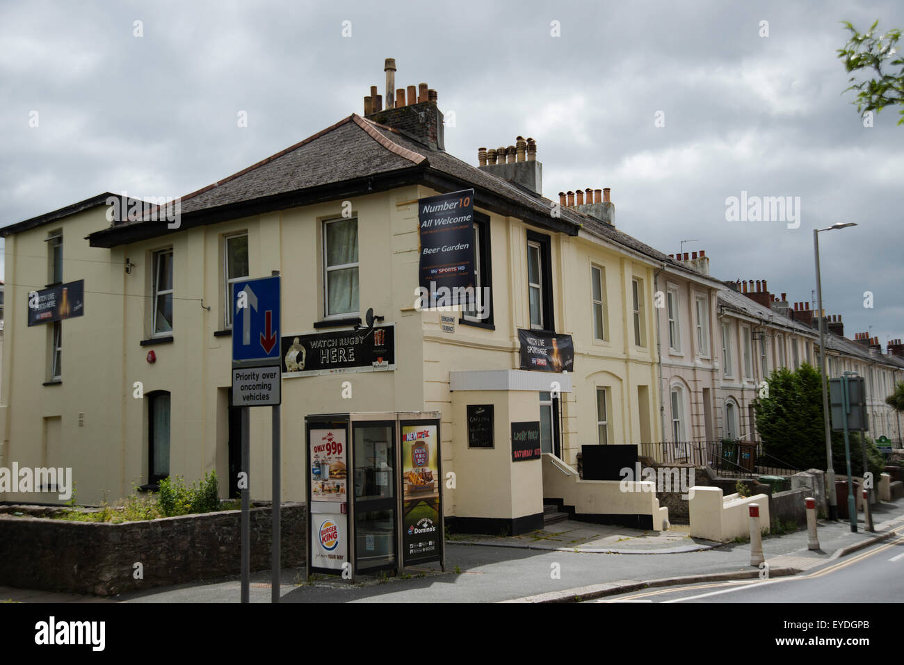 Nr. 10 Club Plymouth Stockfoto