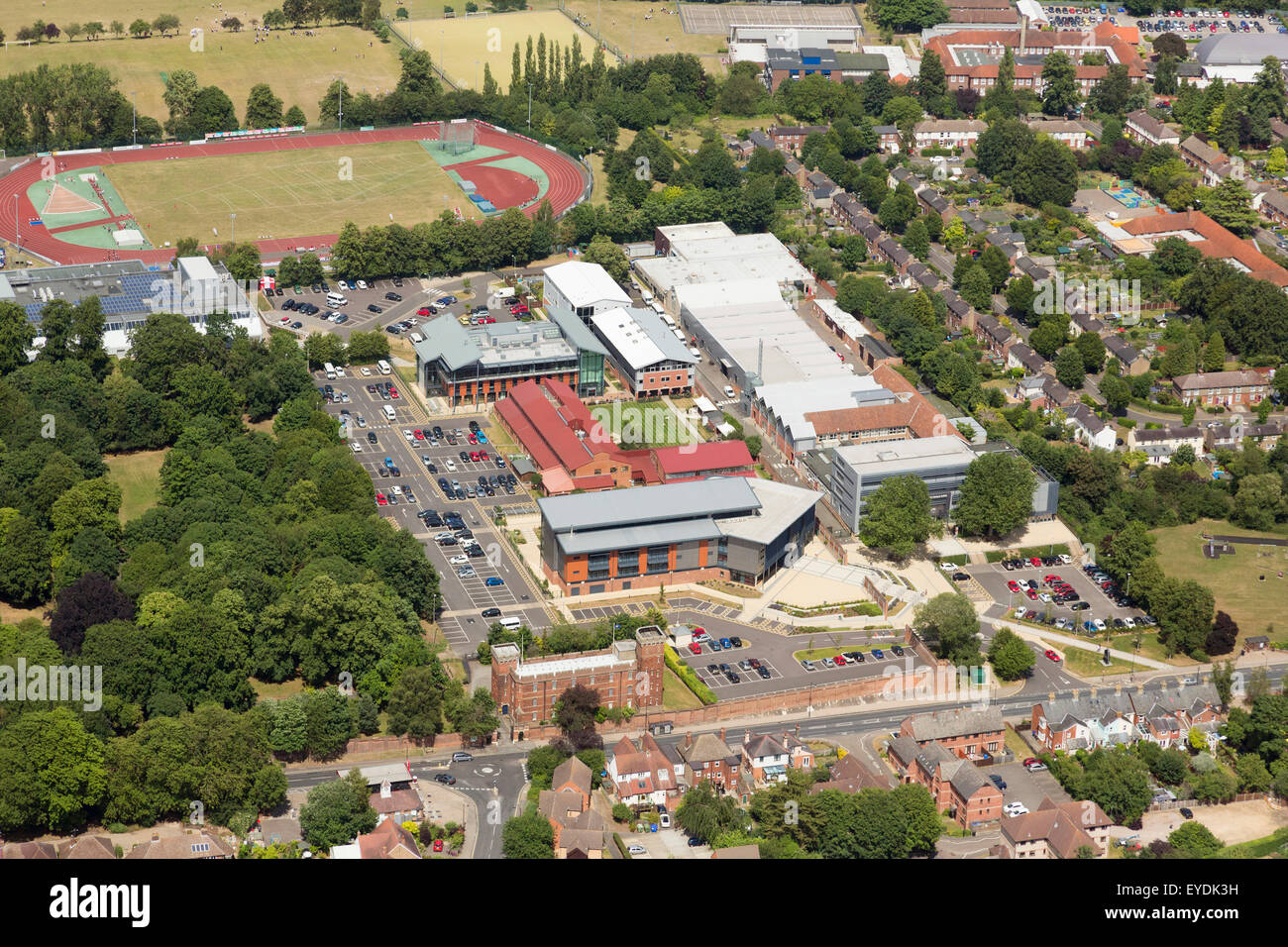 West Suffolk College in Bury St Edmunds, Suffolk, UK Stockfoto