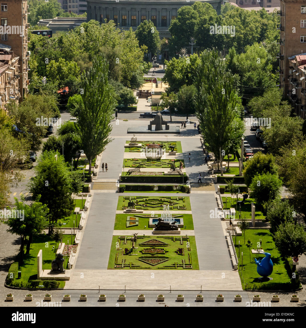 Yerevan Cascade Stockfoto