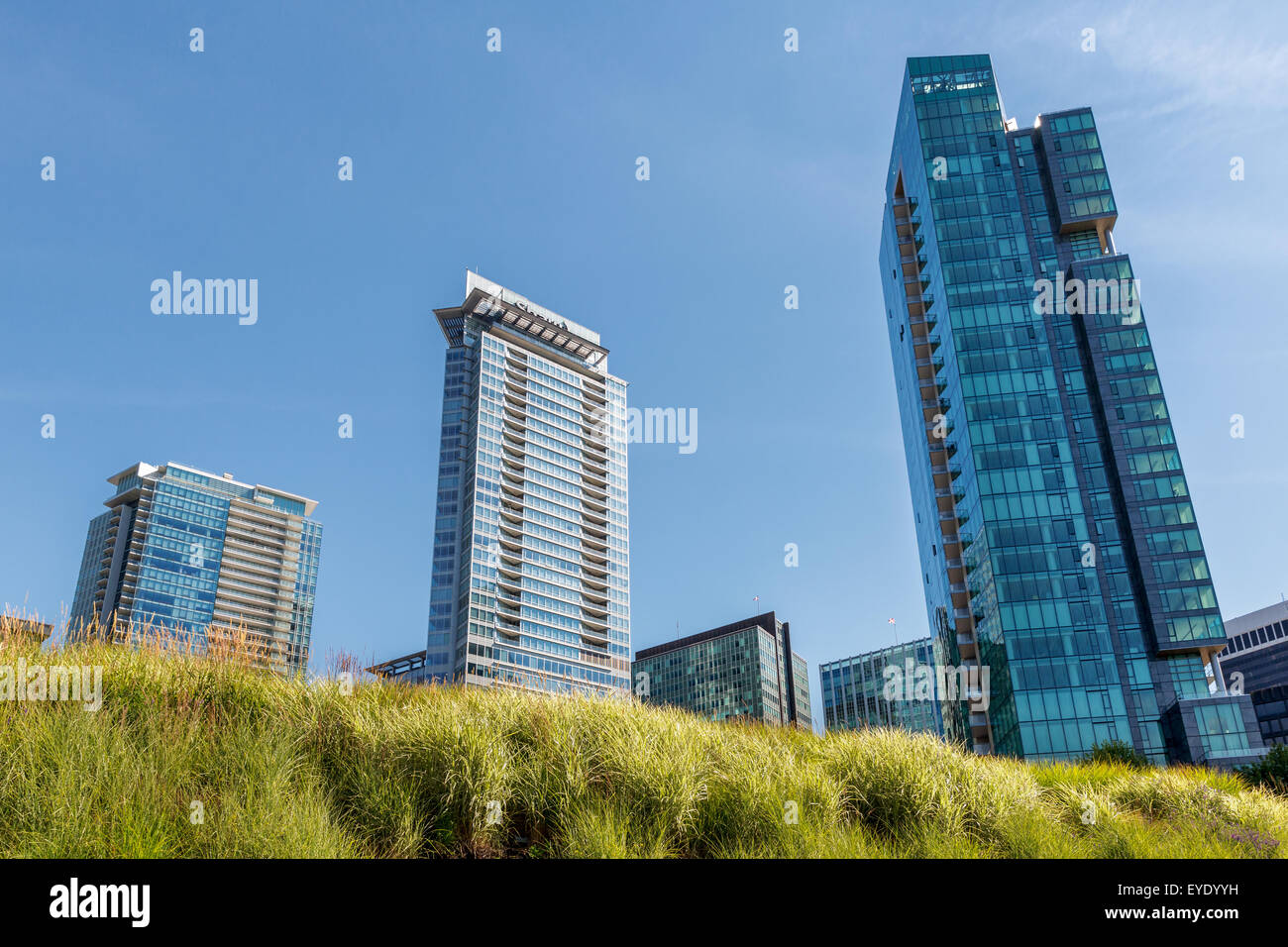 Skyline von Vancouver, Kanada Stockfoto