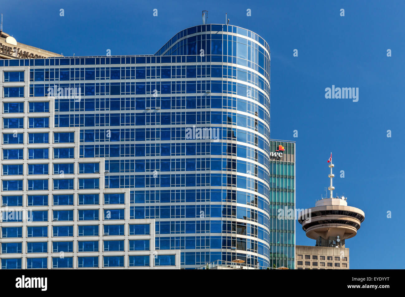 Canada Place, Vancouver, Britisch-Kolumbien, Kanada Stockfoto