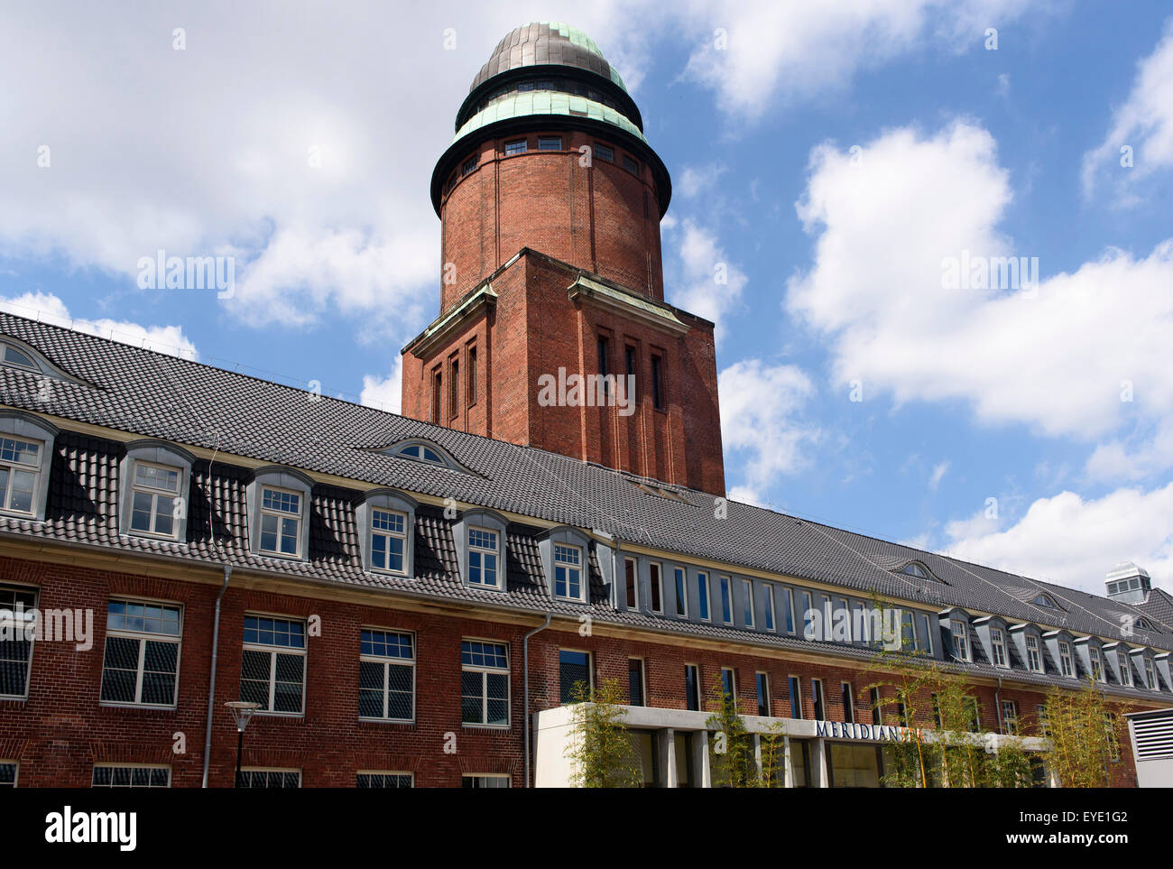 Meridian Spa im Wasserturm des ehemaligen Krankenhaus Barmbek, Hamburg, Deutschland Stockfoto