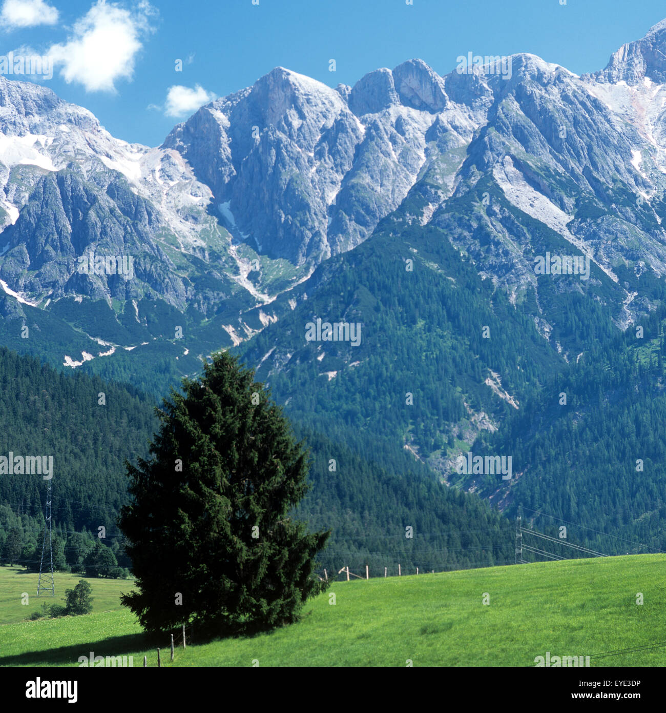 Berchtesgadener Alpen, steinernen Meer, Salzburger Land, Hochkoenigmassiv, Hochkönig, Oesterreich, Basel-Landschaft Stockfoto