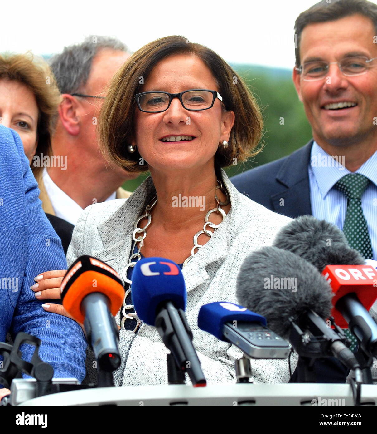 Johanna Mikl-Leitner Stockfoto