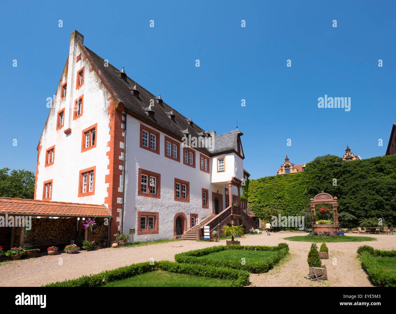 Stadtschloss, Klingenberg bin Main, Unterfranken, Franken, Bayern, Deutschland Stockfoto
