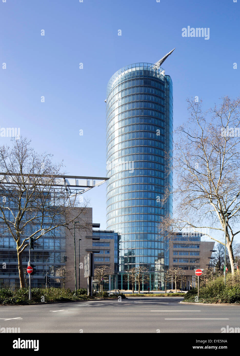 Victoria Tower, ERGO Versicherung, Office Tower, Düsseldorf, Rheinland, Nordrhein-Westfalen, Deutschland Stockfoto
