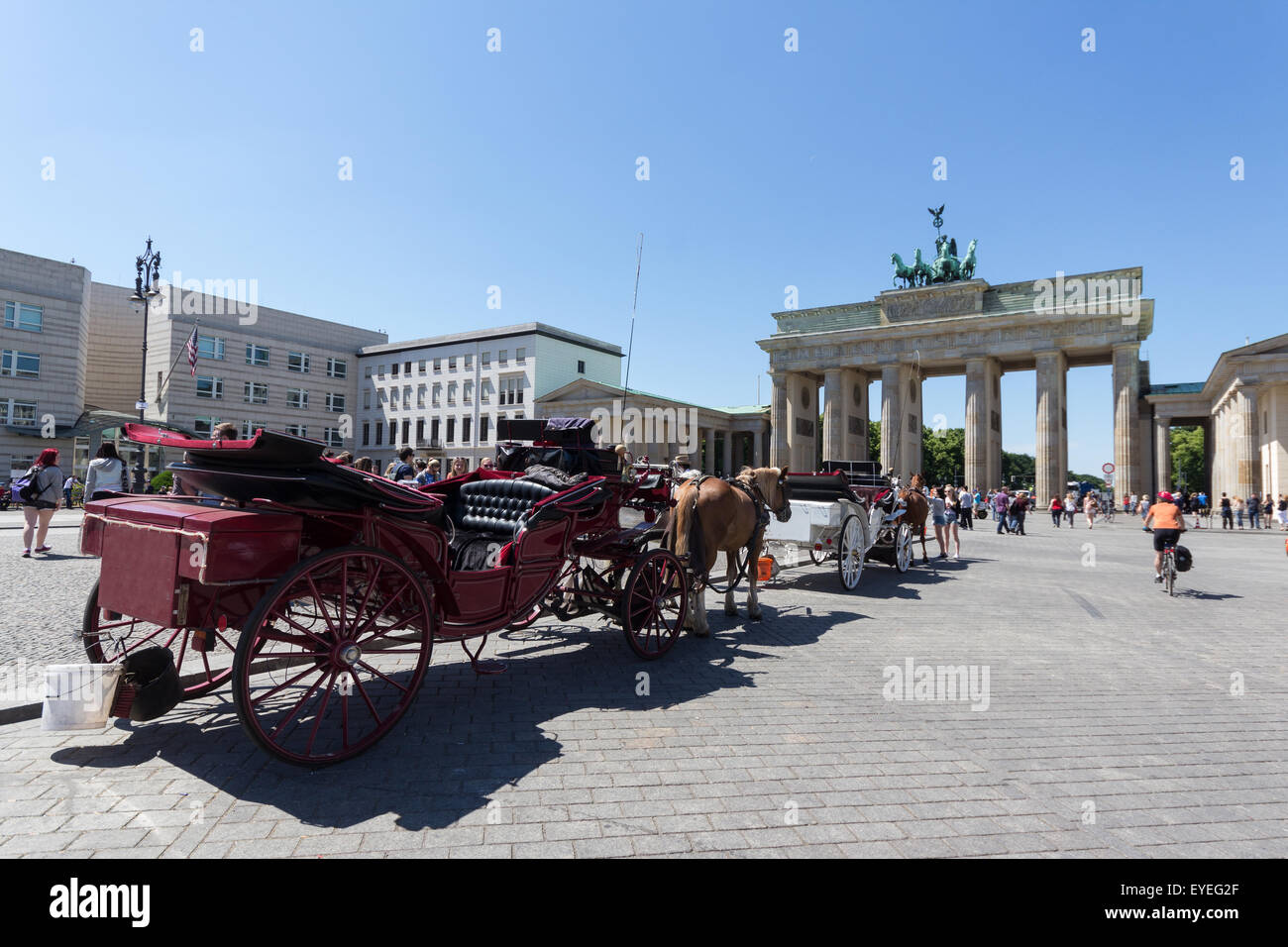 Brandenburger Tor, Berlin Deutschland - Brandenburger Tor Stockfoto