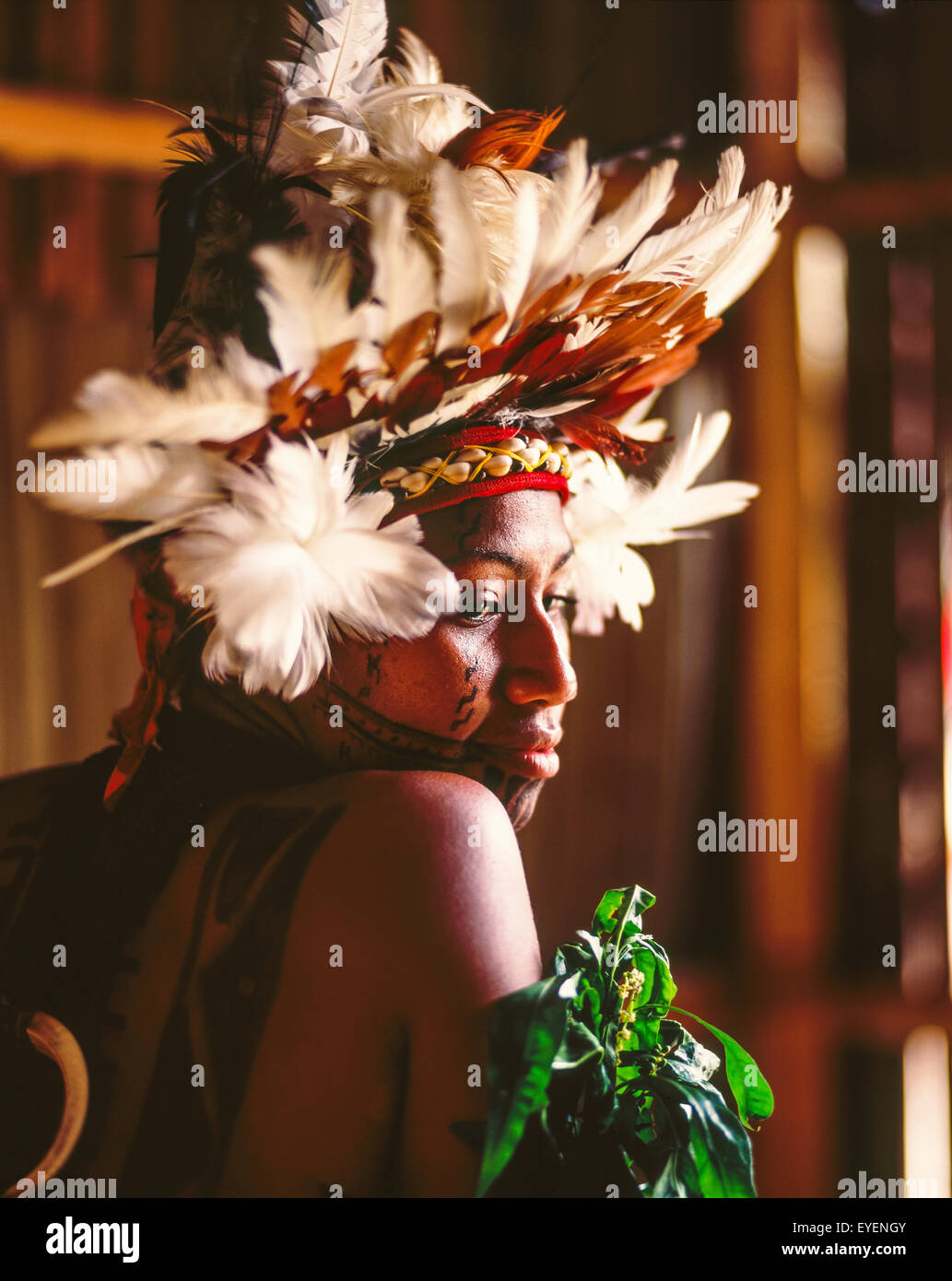 Teilnehmer an Miss Hiri Hanenamo Schönheit Pageant; Zentralprovinz (Papua-Neuguinea) Stockfoto