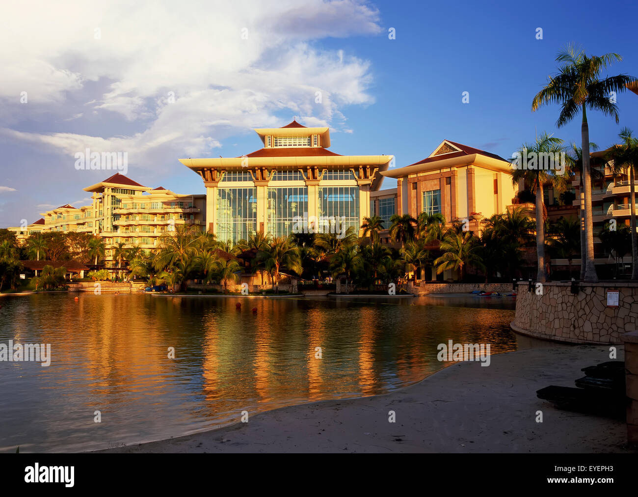 Das Empire Hotel and Country Club; Bandar Seri Begawan, Brunei Stockfoto