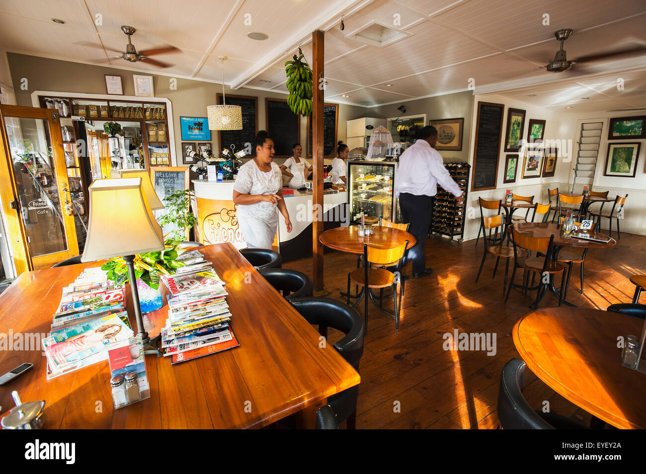 Freunde-Café; Tongatapu, Tonga Stockfoto