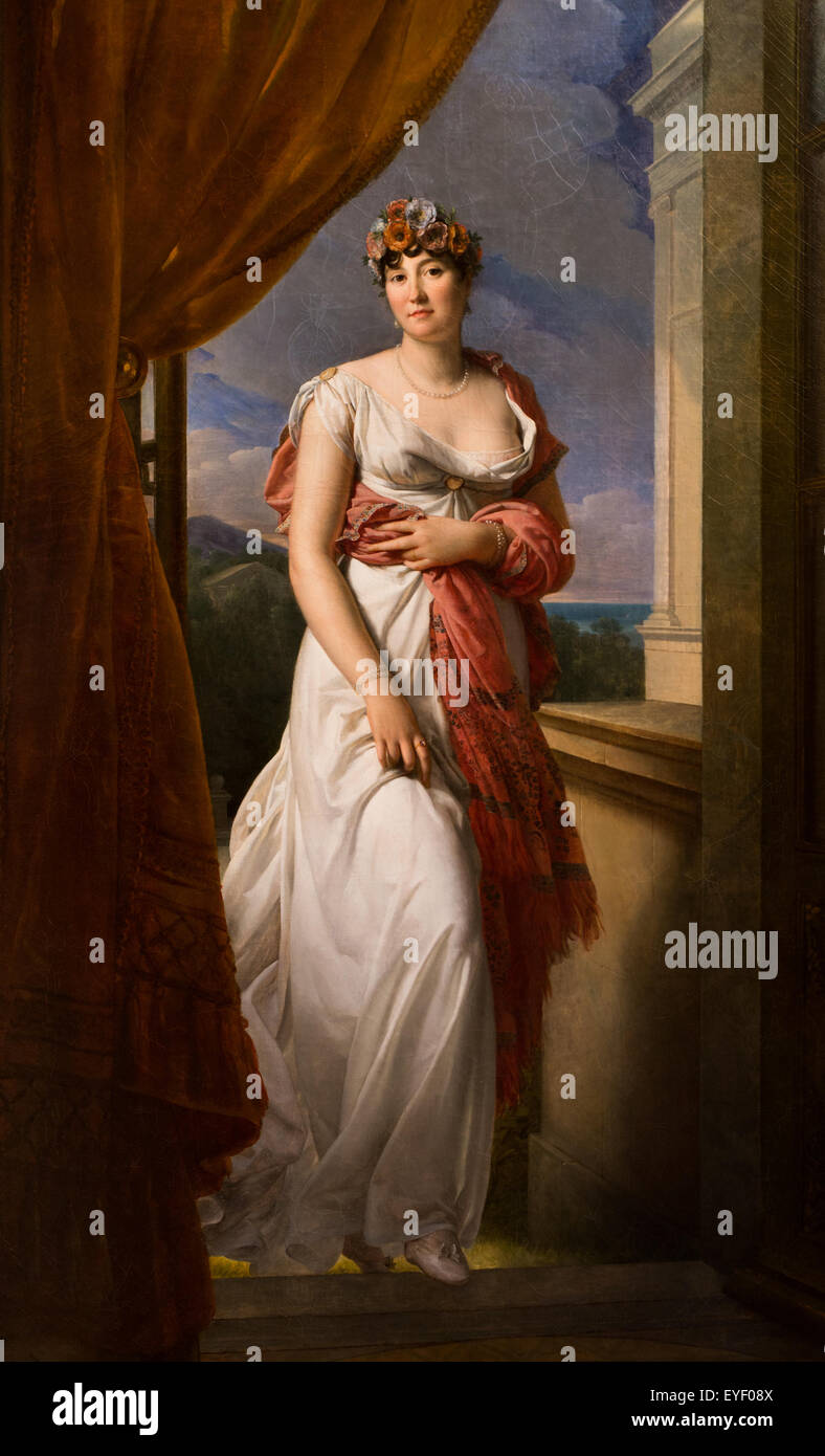 Theresia Cabarrus (1773-1835), Ehefrau von Tallien, dann Prinzessin Chimay 17.10.2013 - Sammlung des 18. Jahrhunderts Stockfoto