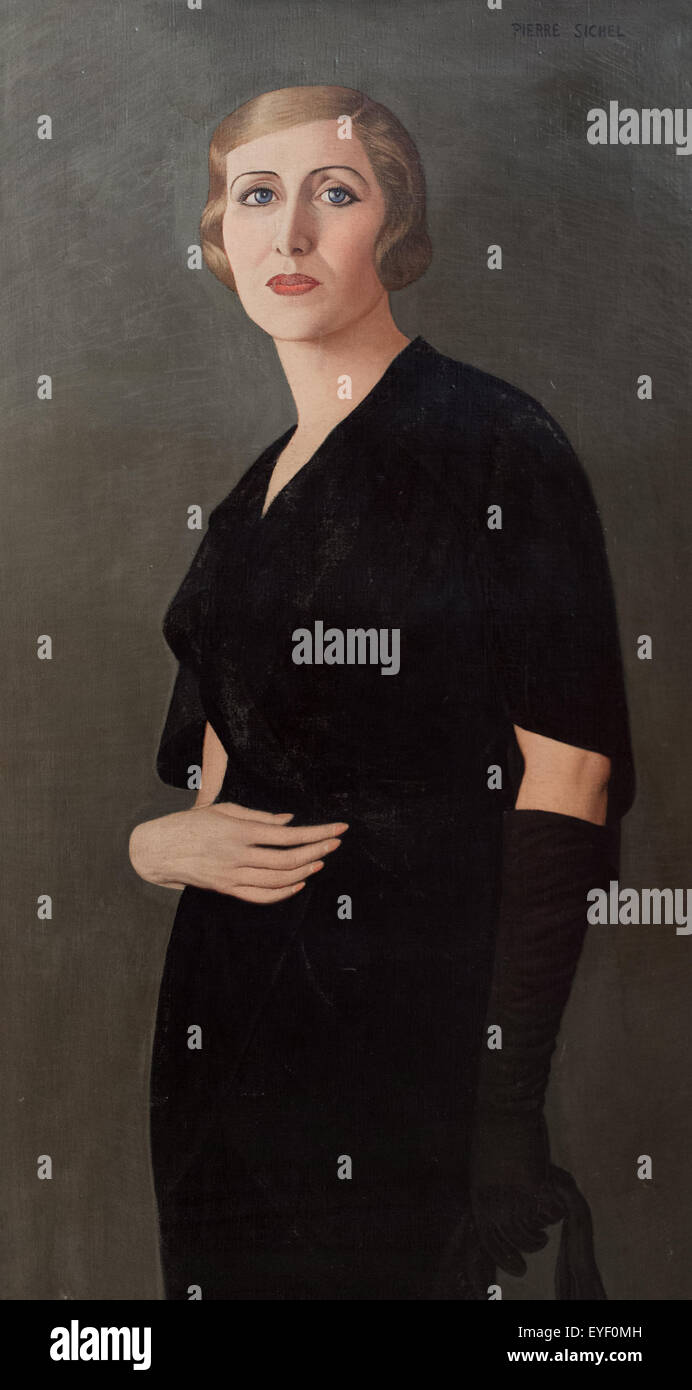 Suzy Solidor (1900-1985) 17.10.2013 - Sammlung des 20. Jahrhunderts Stockfoto