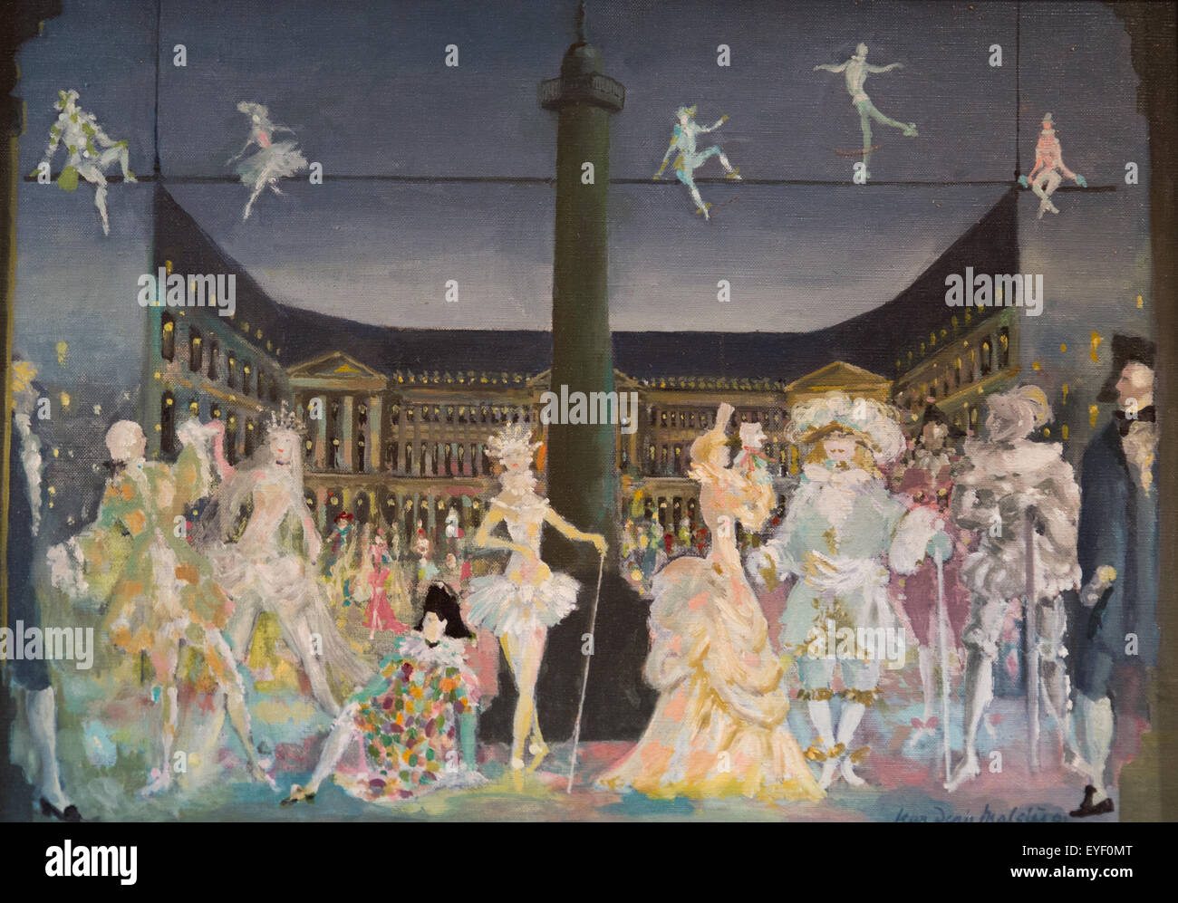 Place Vendôme. Unterhaltung 17.10.2013 - Sammlung des 20. Jahrhunderts Stockfoto