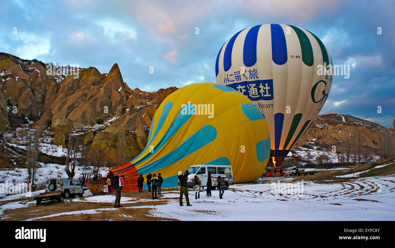 Türkei Capadocia Turquia Reisen viagem Stockfoto