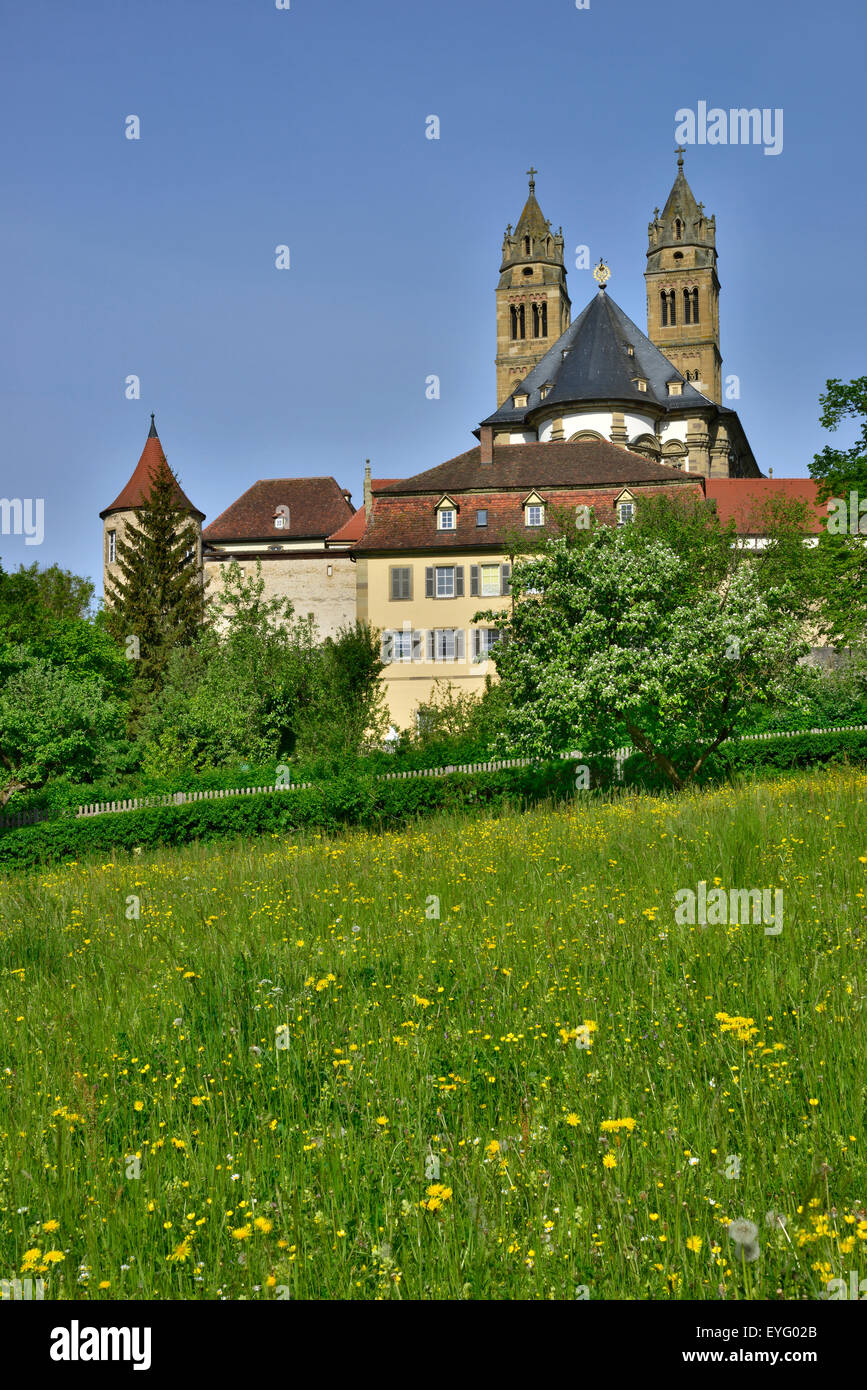 Grosscomburg Kloster, Schwäbisch Hall, Baden-Württemberg, Deutschland Stockfoto