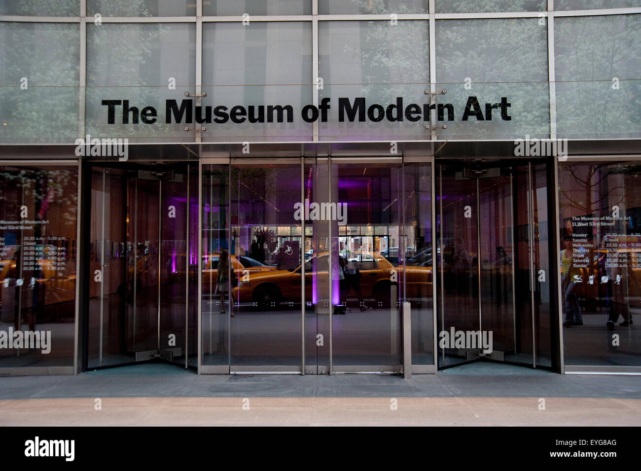 The Museum Of Modern Art auch bekannt als Moma, Manhattan, New York, Usa Stockfoto