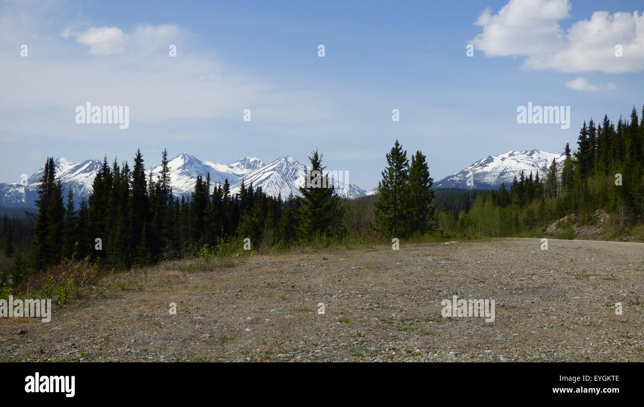 Nördlichen Rocky Mountains, British Columbia. Stockfoto