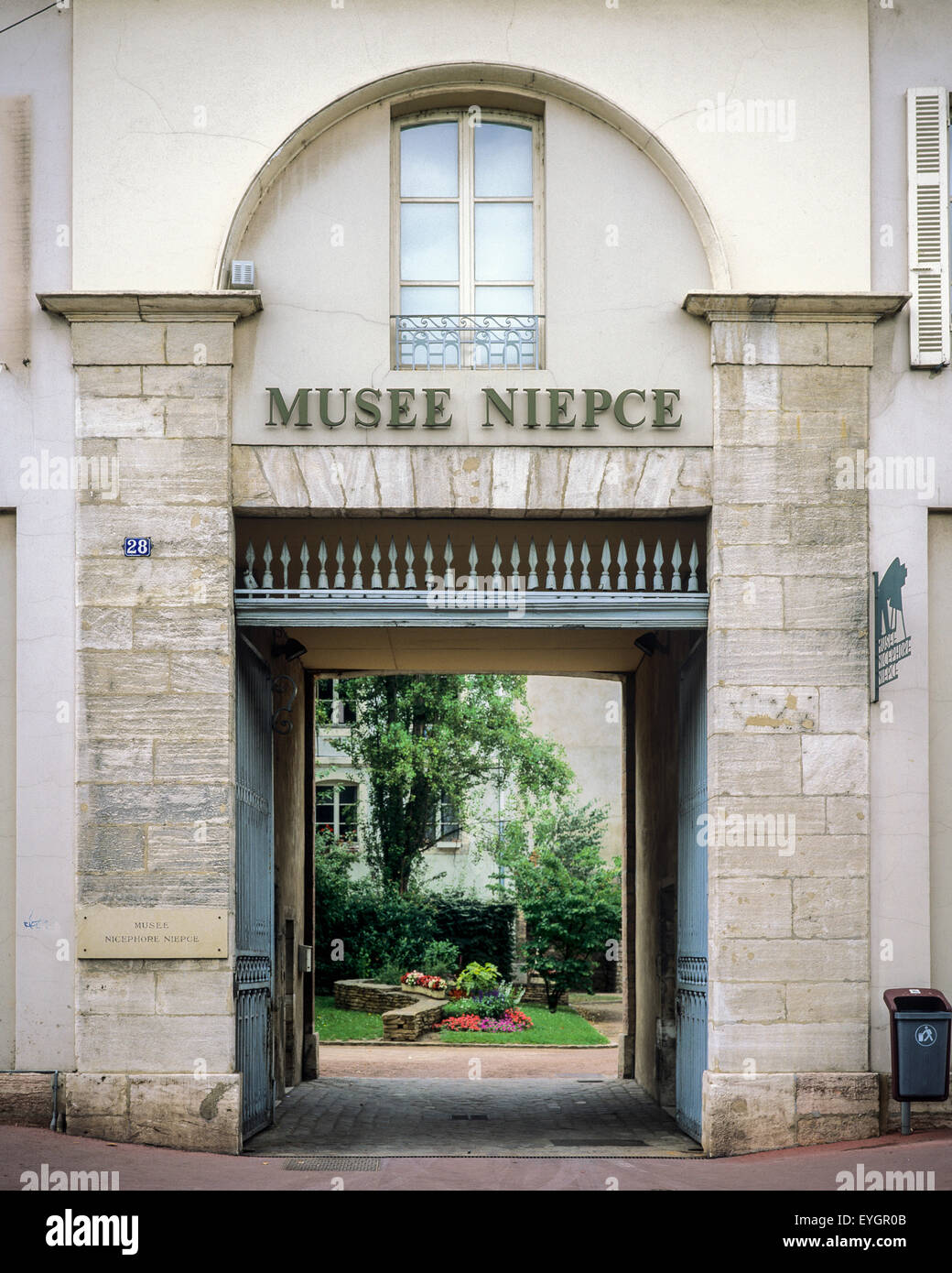 Nicephore Niepce Museum, Chalons-sur-Saône, Saône-et-Loire, Burgund, Frankreich, Europa Stockfoto