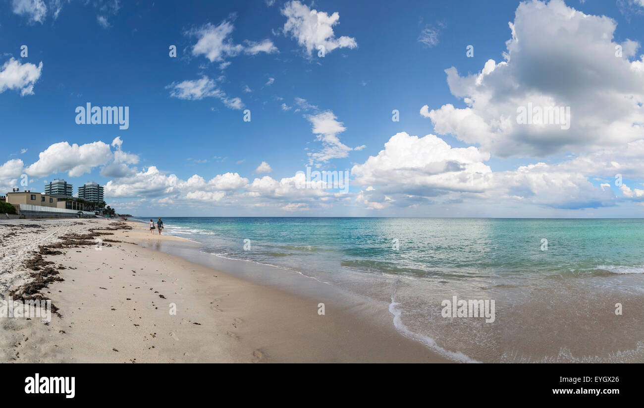 schöner Strand und tropischen Meer in Vero Beach Stockfoto
