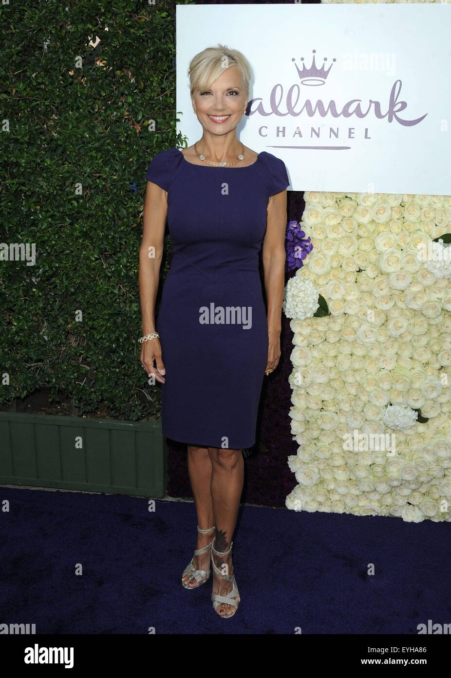 Beverly Hills, CA. 29. Juli 2015. Teryl Rothery im Ankunftsbereich für TCA Summer Press Tour: Hallmark Rezeption, Privathaus, Beverly Hills, CA 29. Juli 2015. Bildnachweis: Dee Cercone/Everett Collection/Alamy Live-Nachrichten Stockfoto